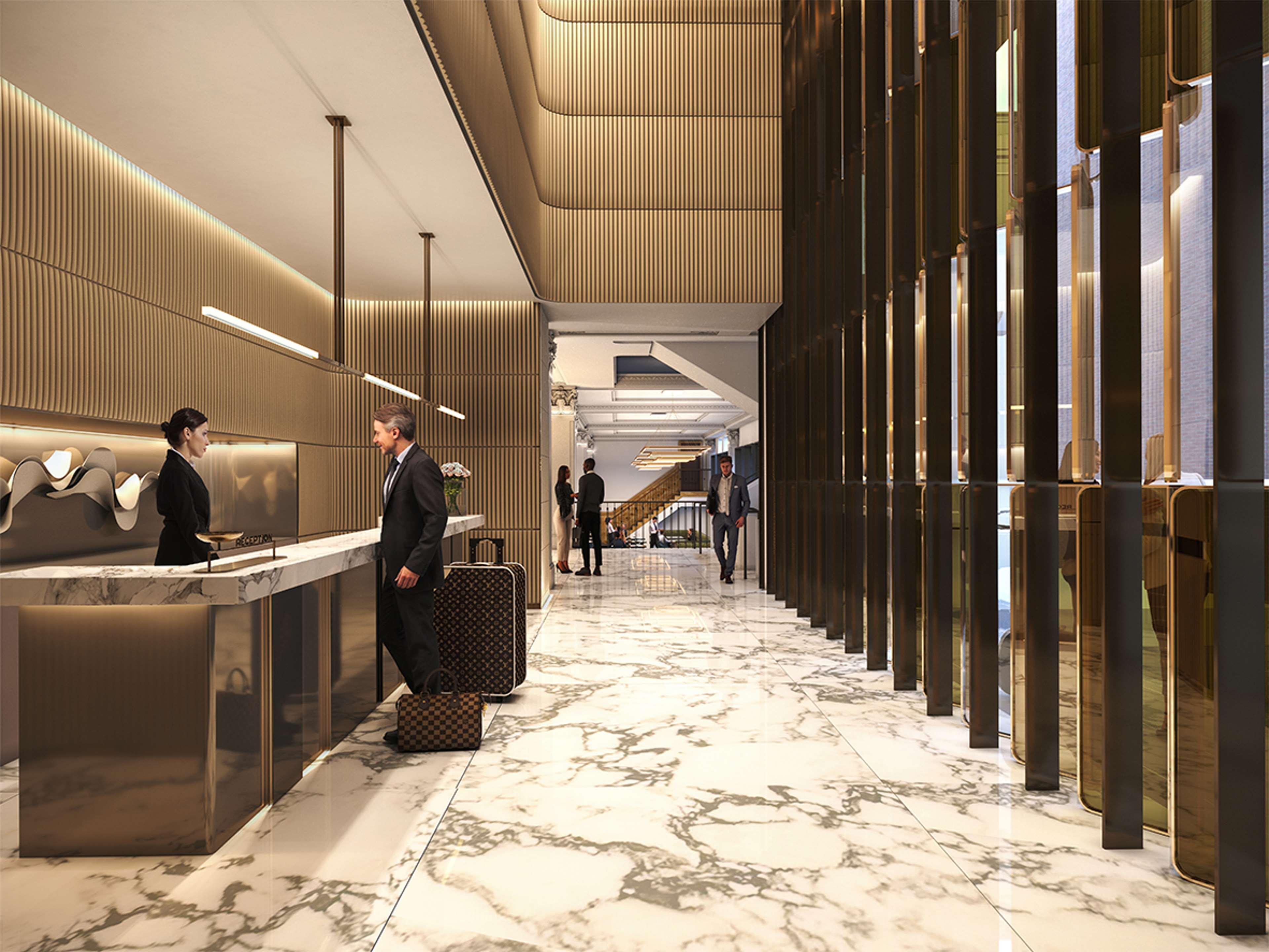 Hilton Melbourne Little Queen Street Экстерьер фото The new private suite at London Heathrow Airport