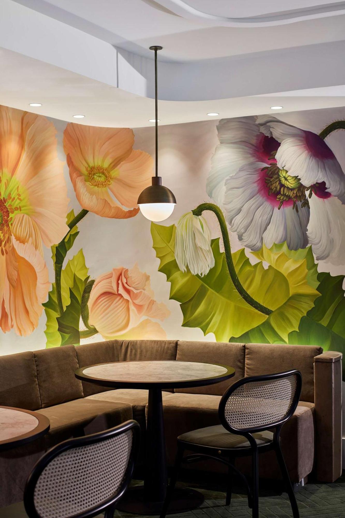 Hilton Melbourne Little Queen Street Экстерьер фото The interior of the restaurant